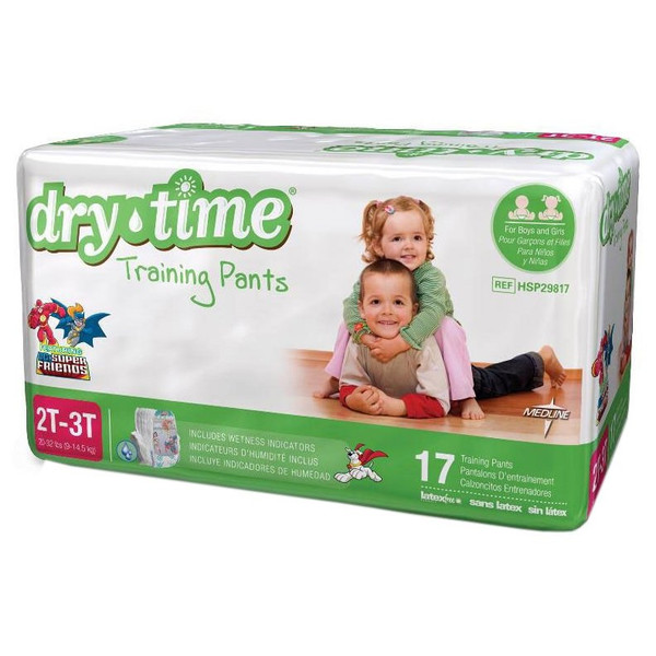 Medline - Hsp29817 - Drytime Disposable Training Pants,2t - 5t - Case/136