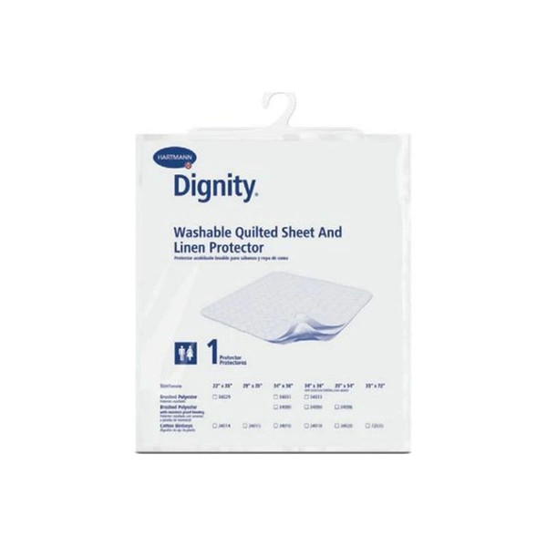 Hartmann - Dignity Coconuts - 34020 - Washable Sheet Protector Reusable Underpad 35 X 54 Inch Cotton Moderate Absorbency - Each