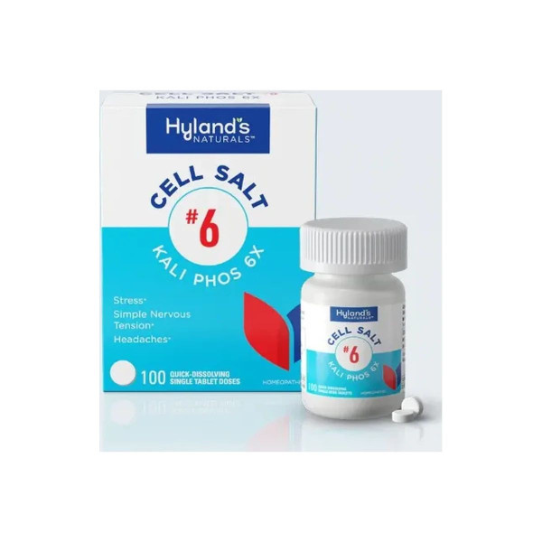 Hyland - Hy-084 - Hylands 6 Kali Phos - Bottle/100