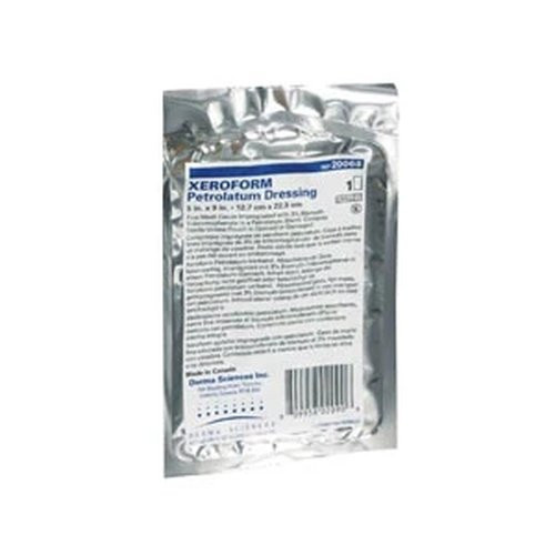 Gentell - 20068 - Sterile Medicated Petroleum Dressing, 5" X 9" - Replaces Kk2068 - Each