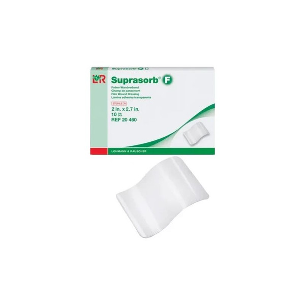 Lohmann & Rauscher - 20460 - Suprasorb F Transparent Film Dressing, 2" X 2.75". - Box/10