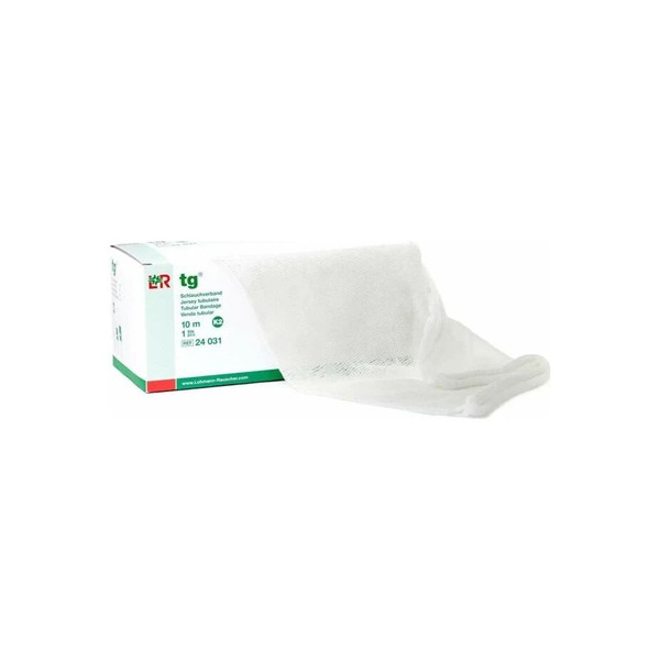 Lohmann & Rauscher - 24031 - Tg Elastic Tubular Support Bandage 8.27 Inch X 11 Yard Large Trunk Pull On White Nonsterile Size K2 Standard Compression - Box/1