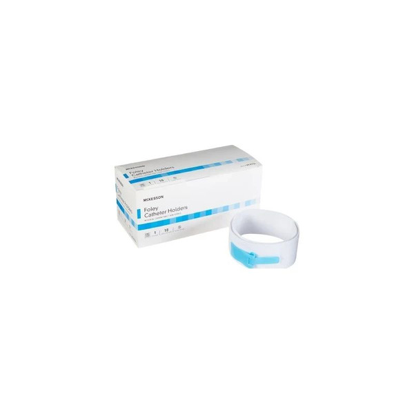 Mckesson - Mckfol - Leg Strap 2 X 24 Inch Length Dual - Locking Tabs Stretch Material Hook And Loop Closure Nonsterile - Box/10