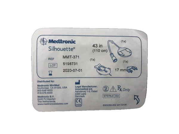 Medtronic - 371 - Minimed Silhouette 43, Full (Mmt) - Box/1