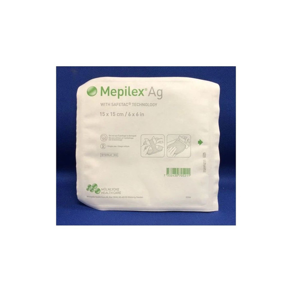 Ndc - 287300 - Mepilex Ag Silver Foam Dressing - Each