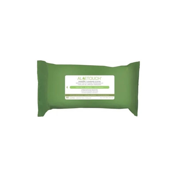 Medline - Aloetouch - Msc263754h - Personal Cleansing Wipes - Package/68