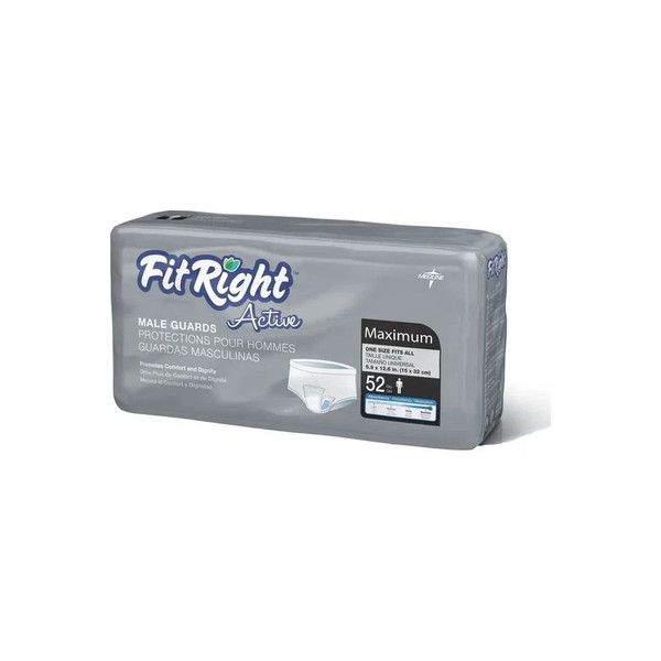 Medline - Fitright - Mscmg02Z - Active Male Guards - Bag/52