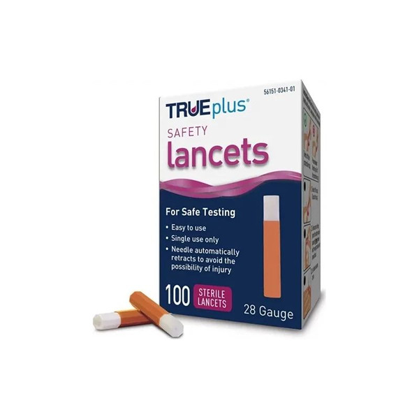 Nipro - S2H01Pu28100 - Trueplus Lancet Safety 28G - Box/100