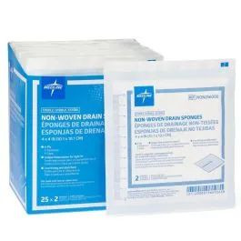 Medline - Non256001h - Sponge,Drain,Nw,Iv,2"x2",Strl - Each