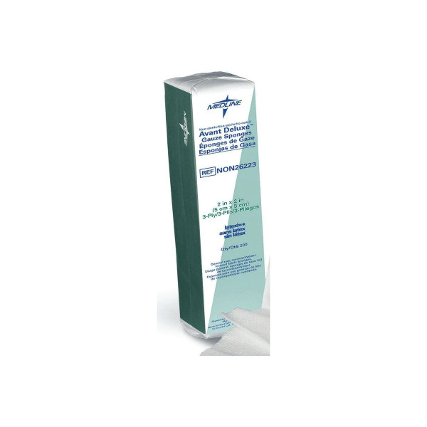 Medline - Non26443 - Avant Deluxe Non - Sterile Gauze Sponges - Case/2000