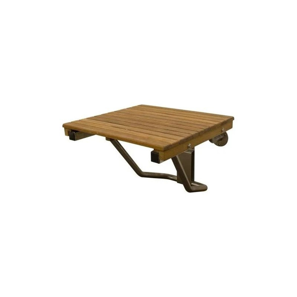 Teakworks4U - Ptbf2-180160W - Ptbf2180160W - Ada Compliant Shower Bench W Legs (Based On Bottom Bracket To Top Of Bench) Pl - Each