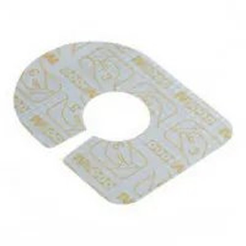 Mpm Medical - Mp00501 - Foam Dressing 4 Inch Diameter With Border Film Backing Nonadhesive Fenestrated Round Sterile - Case/50
