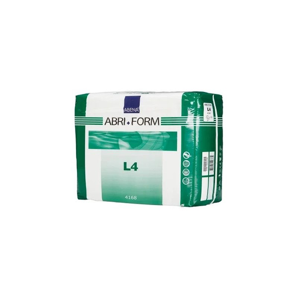 Abena - Abri-Form Comfort - 4168 - L4 Unisex Adult Incontinence Brief Large Disposable Heavy Absorbency - Case/36
