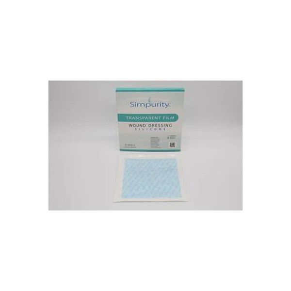 Safe N Simple - Sns57208 - Simpurity Silicone Transparent Dressing, 8" X - Box/12
