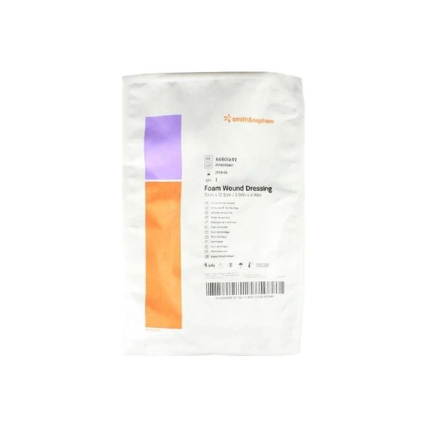 Smith & Nephew - 66801692 - Foam Dressing 0.5 X 4 5 Inch - Case/5