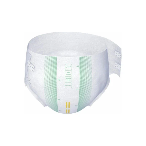 Essity - Tena - 68011 - Proskin Super Unisex Adult Incontinence Brief X - Large Disposable Heavy Absorbency - Package/15