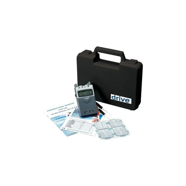 Drive Devilbiss Healthcare - Agf-5X - Medical Portable Digital Dual Channel 5 Mode Tens Unit With Carrying Case And Electrodes