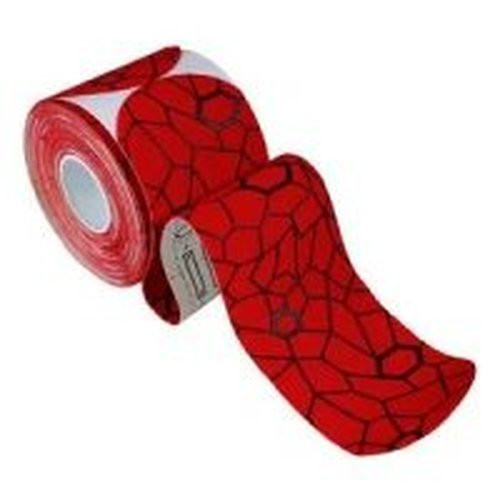 Hygenic - Thera-Band - 13018 - Theraband Kinesiology Tape, Pre - Cut Roll, Red/Black, 2 X 16.4 - Each