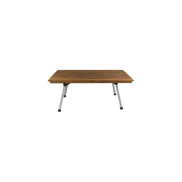 Teakworks4U - Tb-3014Afl - Tb3014Afl - Bench With Aluminum Folding Legs Burmese Teak - Each