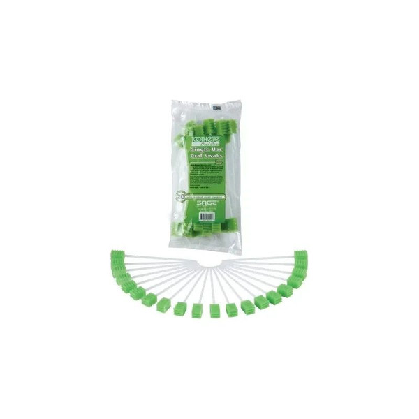 Stryker - Sage - 6071 - Toothette Plus Swabs Untreated - Package/20