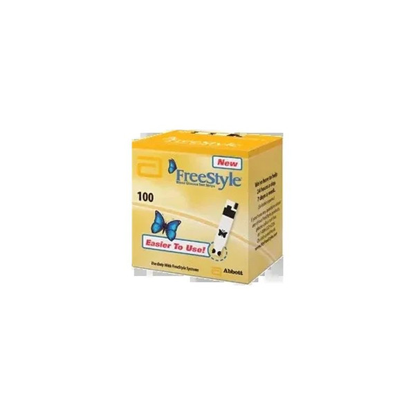 Abbott - Similac - 12101 - Freestyle Blood Glucose Test Strip (100 Count) - Box/100