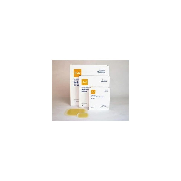 Focus Health Group - Zeniplast - 50044 - Hydrocolloid Dressing 4 X Inch Square - Box/10