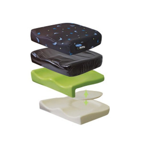 Invacare - 1101507 - Cushion, Wheelchair Replcmnt F/Wc 9000 Topaz 22"X18" - Each