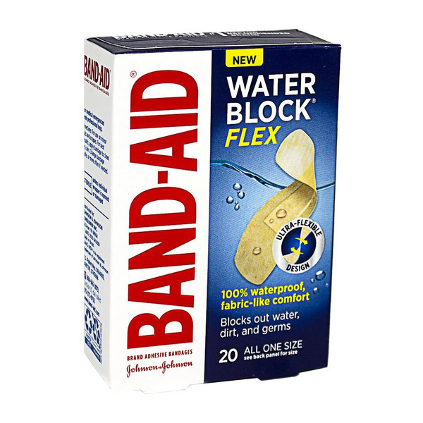 Johnson & - J Sales - 38137119061 - Bandage, Adh Band - Aid Water Block Flex Xlg - Box/7