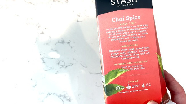 Stash Tea - 208109 - Black Teas Chai Spice 20 Bags Unless Noted - Each