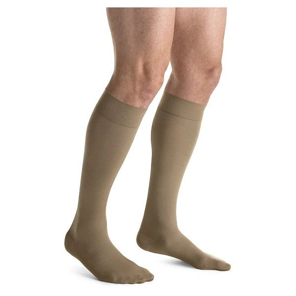Bsn Medical - Jobst For Men - 115121 - Men'S Knee - High Ribbed Compression Socks
