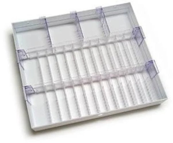 Capsa Healthcare - Solutions - P9521 - Drawer Divider Card 6 X 9 Inch Gray Plastic - Box/100