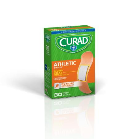 Medline - Cur00007Rb - Bandage,Athletic,Strp,Curad,1X3" - Box/30
