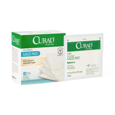 Medline - Cur21442 - Gauze,Sponge,Post-Op,4x4,Sterile - Each