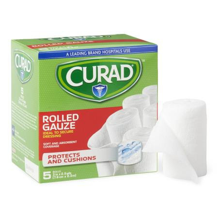 Medline - Cur4731435Rb - Curad,Prosorb,Rollgauze,3"X 90" - Carton/5