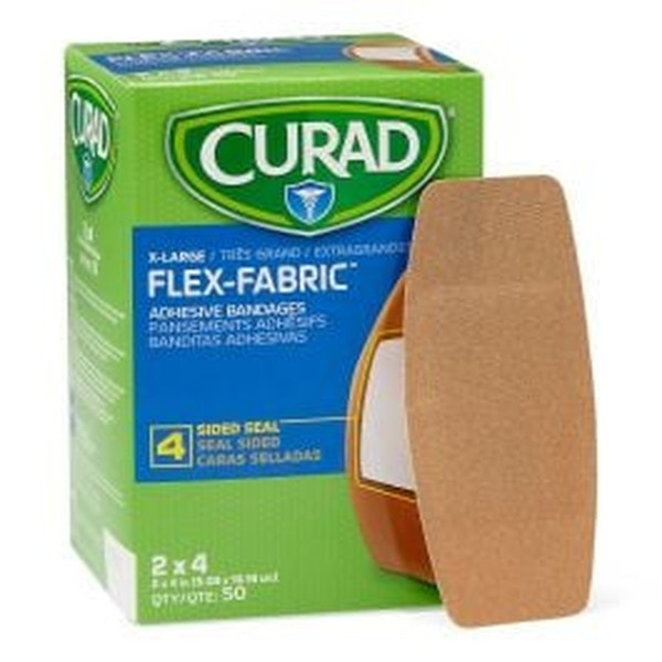 Medline - Cur47315rrb - Bandage,Fabric,Curad,30ct,3/4x3" - Each