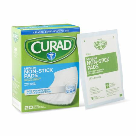Medline - Cur47398rbz - Pad,Non-Stick,Curad,3x4,St,1 Ea=bx - Each