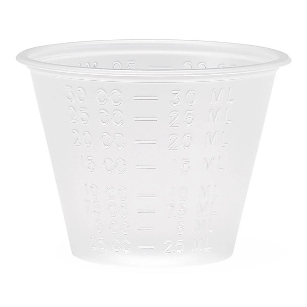 Medline - Dynd90000z - Cups, Medicine, Graduated, Plastic, 1 Oz - Each