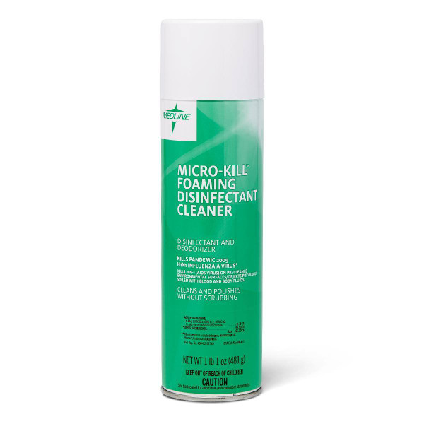 Medline - Evschem711 - Disinfectant,Aerosol,Foaming,17 Oz - Each