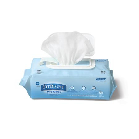 Medline - Frdw263854 - Wipe, Dry, Fitright, Soft, 8x8" - Each