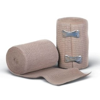 Medline - Mds046004h - Bandage,Elastic,Soft-Wrap,4x5yd,Clips - Each