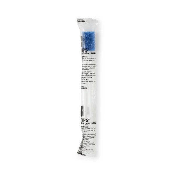 Medline - Mds096202h - Swab,Oral,Dentips,Untreat,Indv Wrp,Blue - Each