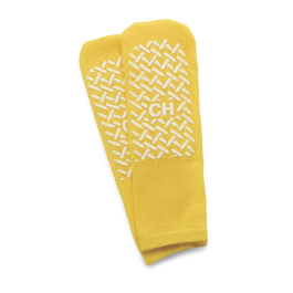 Medline - Mdtps4B01Fpyh - Slipper, Fall Prev, Ylw, Child - Each