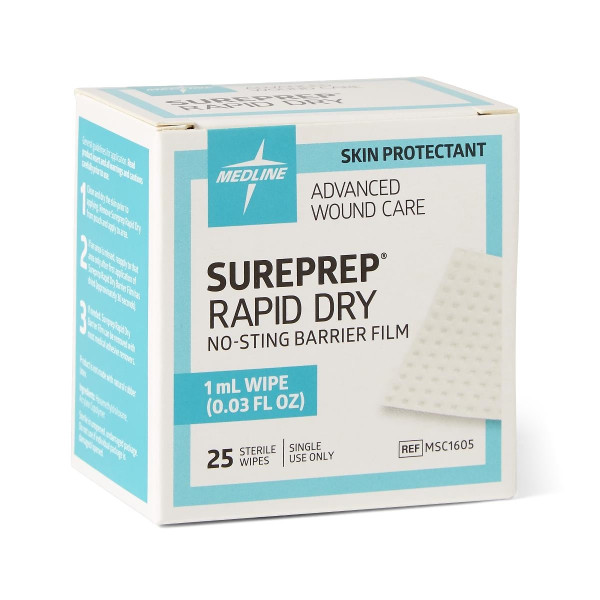 Medline - Msc1605h - Wipe,Prtctnt,Sureprep Rapid Dry,No-Stg - Each