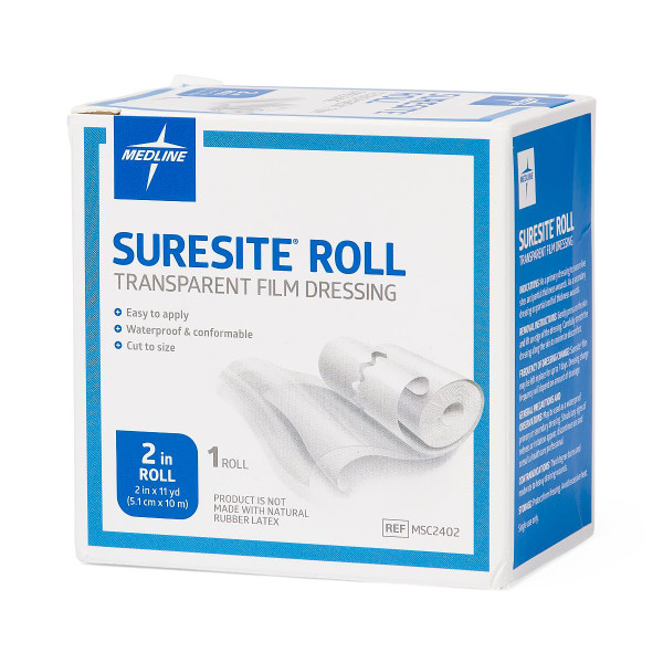 Medline - Msc2402h - Dressing,Transparent,Surefilm,2"x11yd - Each