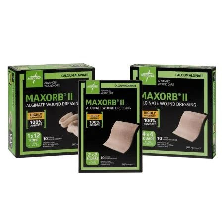 Medline - Msc7318epz - Dressing,Rope, Alginate,Maxorb Ii,1"x18" - Each