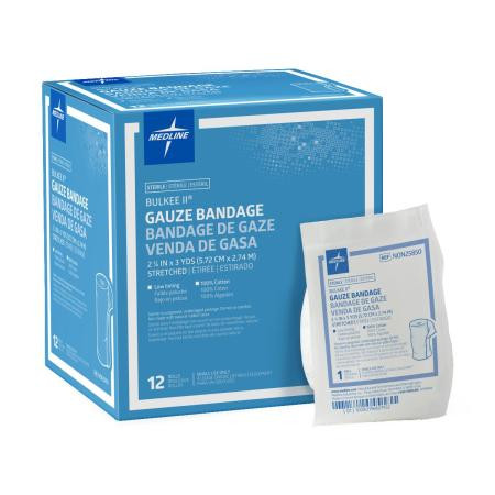 Medline - Non25850z - Bandage,Gauze,Bulkee Ii,2.25"x3yd,Strl - Each
