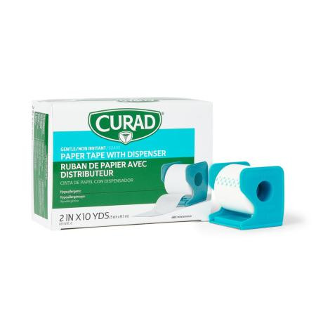 Medline - Non260002dz - Tape,Paper,Curad,2"x10yd,W/Dispenser,Lf - Each