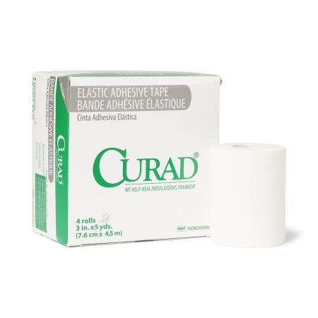 Medline - Non260403z - Tape,Elastic,Adh,Bandage,Curad,3"x5yd,Lf - Each