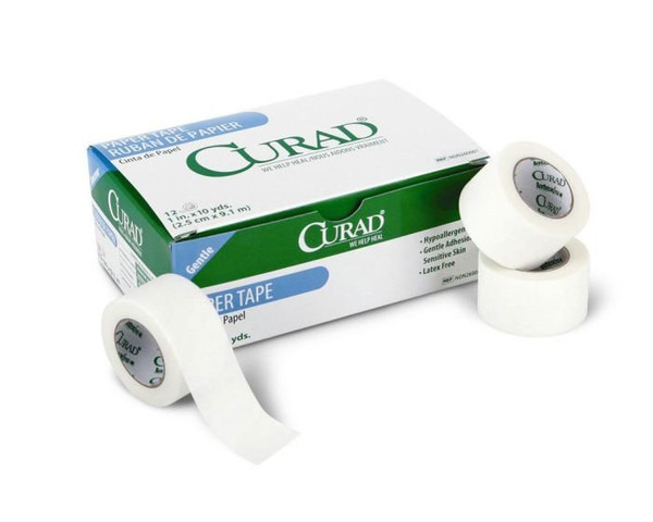 Medline - Non270001h - Tape,Paper,Hypo,Curad,1"x10yd,Lf,1roll - Roll/1