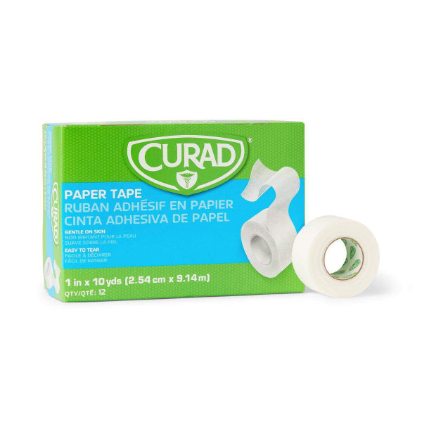 Medline - Non270012h - Tape,Paper,Hypo,Curad,1/2"x10yd,Lf,1roll - Roll/1